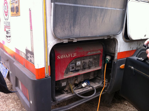 SH3900EX泽藤汽油发电机在房车上的应用