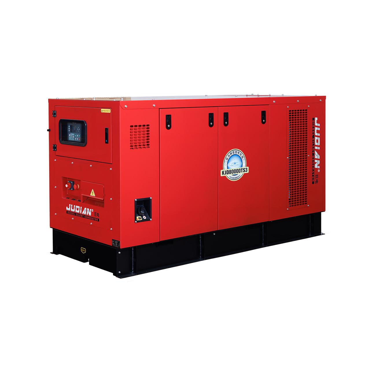 KJD80000TS3超静音发电机组100KVA